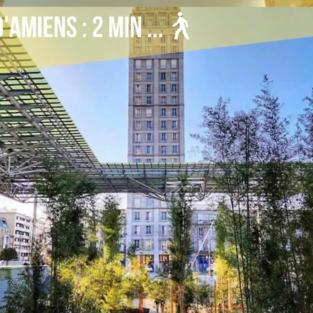 Suite Premium Centre Amiens-King Size-Parking Offert Amiens