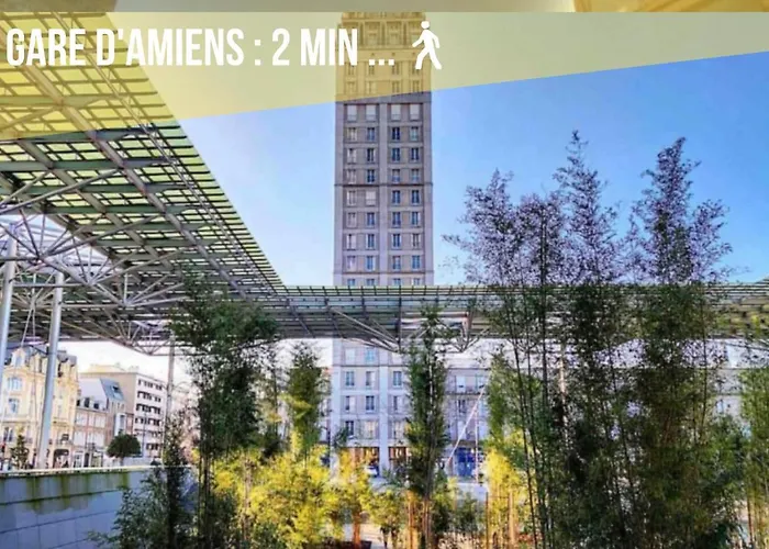 Les Perles Amienoises-suite Luxe Centre-parking Amiens