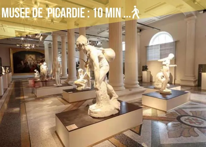 Les Perles Amienoises-suite Luxe Centre-parking Apartment *